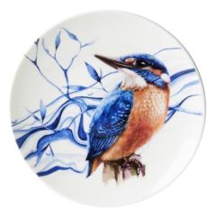 Wall plate "The Kingfisher", 15 cm