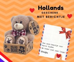 Dutch Bear with Gift Card