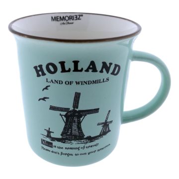 Mok Memoriez - Hollandse Molens - Mint, Groot