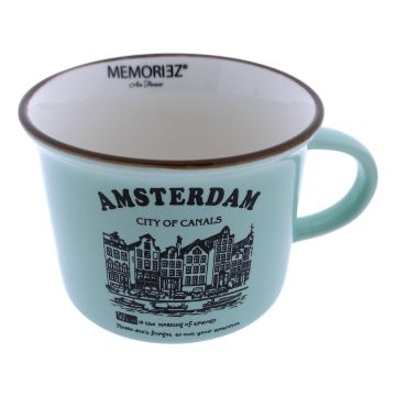 Mok Memoriez - Amsterdam Kanalen - Mint - Klein