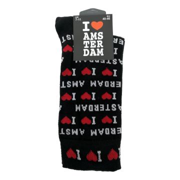 Heren Sokken "I Love Amsterdam" - 40-46