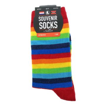 Dames Sokken "Regenboog"  35-41