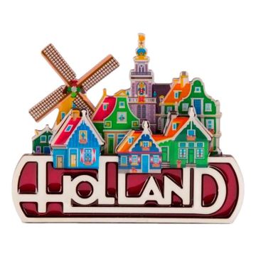 Magneet Dorpstafereel Holland