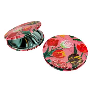 Mirror box 'pretty tulips' - pink