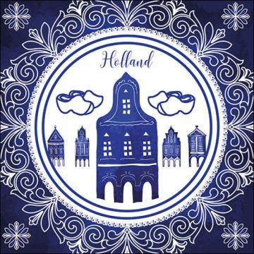 Pakje Servetten "Holland Stijl" (20 stuks)