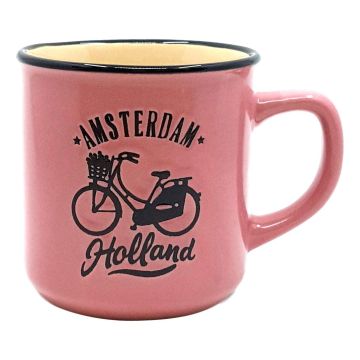 Mok Amsterdam Holland roze - klein