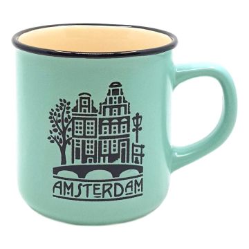 Mok Amsterdam groen - klein