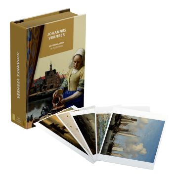 Postkaartbox Johannes Vermeer, 50 stuks