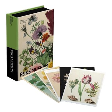 Postkaartbox Rijksmuseum Botanische Prenten, 50 stuks