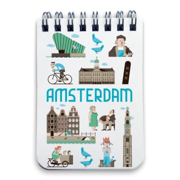 Notitieboekje "Amsterdam"