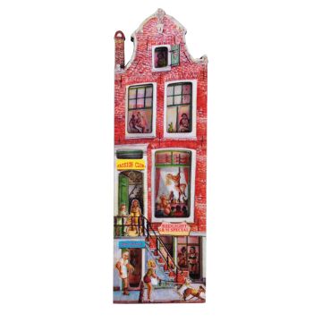 Koelkast magneet Amsterdam "  Red Light huis Amsterdam"