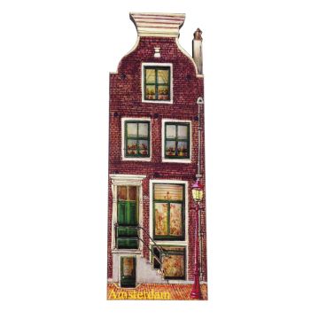 Koelkast magneet Amsterdam "Huis met lantaarn Amsterdam"