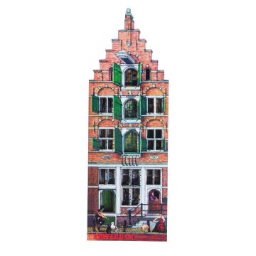 Koelkast magneet Amsterdam "Huisje Oude Schans"