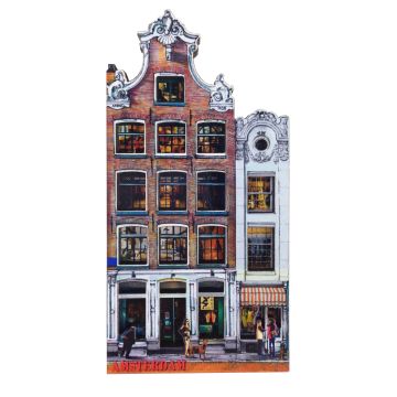 Koelkast magneet Amsterdam "Kloveniersburgwal Amsterdam"