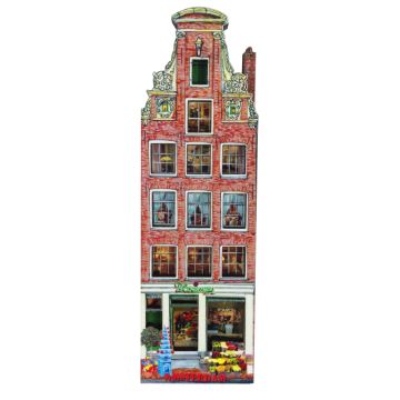 Koelkast magneet Amsterdam "Bloemenwinkel Amsterdam"