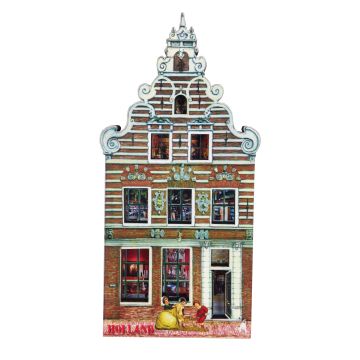 Koelkast magneet Amsterdam " Munt Holland"