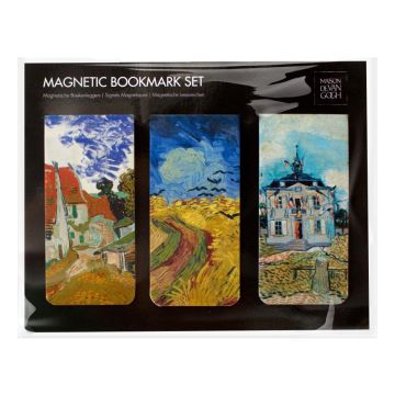 Magnetische boekenleggers set - Van Gogh Auvers