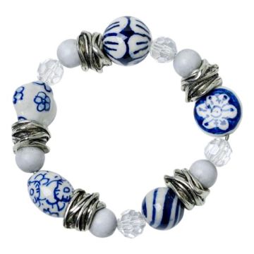 Armband Delfts Blauw Wit/Blauw
