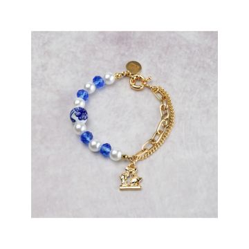 Armband bedel kussend paar