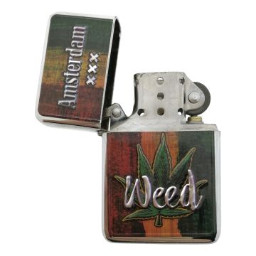 Aansteker "Amsterdam Weed" 