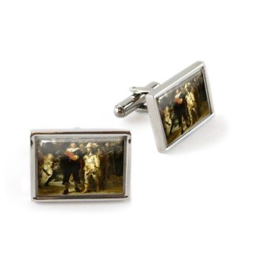 Cufflinks Nightwatch by Rembrandt, in Gift box