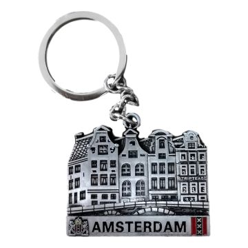 Sleutelhanger "Amsterdam" Tin 