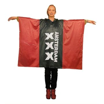 Amsterdamse Poncho - Eén maat voor iedereen