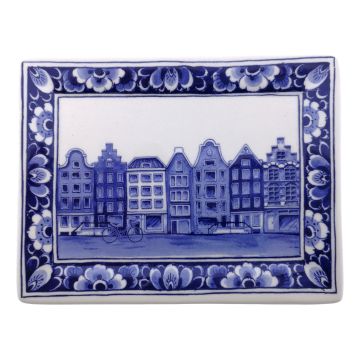 Applique "Grachtenpanden" , 15.5 cm 