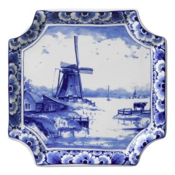 Applique "Molenlandschap" - 19 cm 