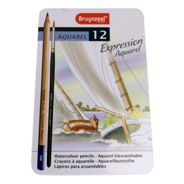 Bruynzeel Aquarel Watercolor pencils - Expression Aquarel 12