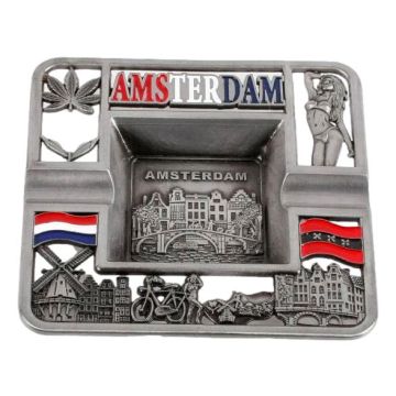 Asbak "Amsterdam, Vierkant"