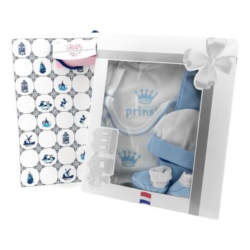 Baby Cadeauset "Prinsje" , 5 delige set