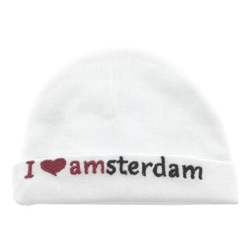 Baby Mutsje "I love Amsterdam"