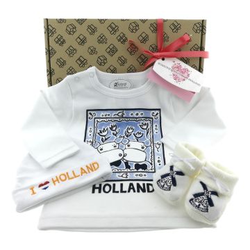 Cadeauset Baby T-Shirt Koe