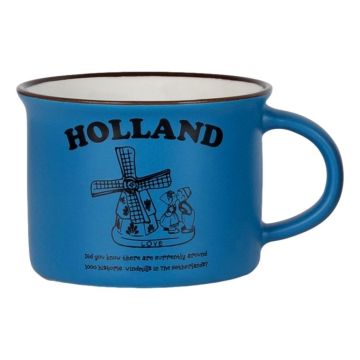 Mok Memoriez - Holland, Blauw Matt- Klein