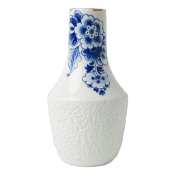 Blauw Bloesem Vaas 1, 14 cm