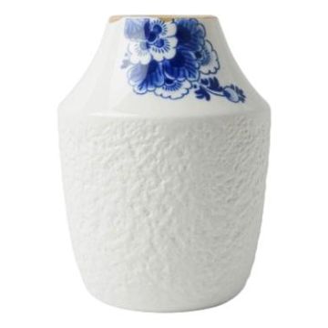 Blauw Bloesem Vaas 3, 11 cm