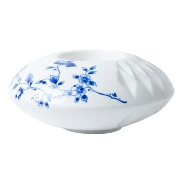 Blauw Vouw theelichthouder