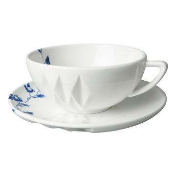 Kop en schotel "Blauw Vouw"