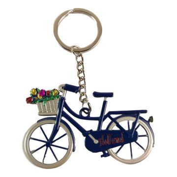 Sleutelhanger "Blauwe Fiets' - Holland