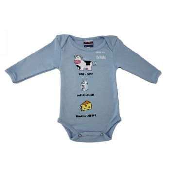 Baby Romper Blauwe Koe