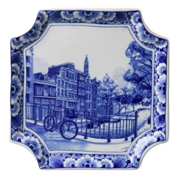 Applique "Amsterdamse Grachten" - 19 cm 