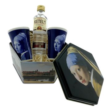 Borrelset "Meisje met Parel"