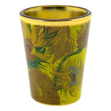 Shot Glass with Sunflowers by Vincent van Gogh