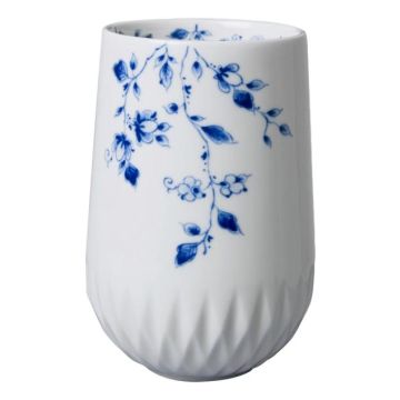 Cappuccino Kopje "Blauw Vouw"