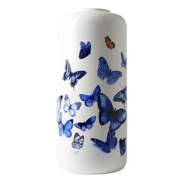Cilinder Vaas Vlinders , 31 cm