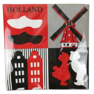 Servetten Holland, clipart