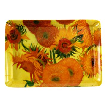 Servingtray with the Sunflowers by Van Gogh. 