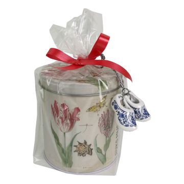 Stroopwafel geschenk "Drie Tulpen"