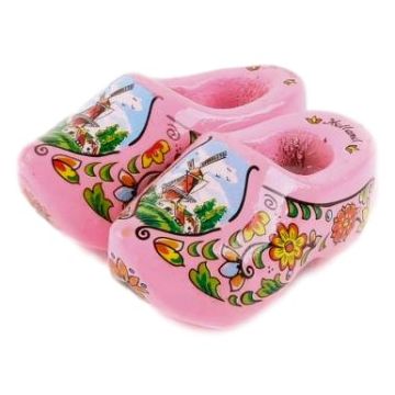 Clog Magnet Pink, Double 5 cm
